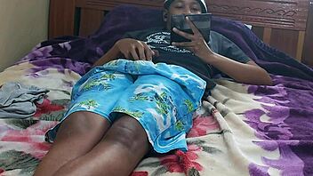 hey stepsister, caught my cheating brother jerking off on cam... unbelievable!