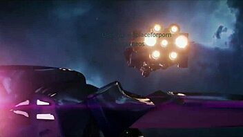 d va's space mission leads to monster cock threesome