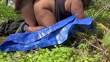 sexy bbw remi pounded in the forest near a farmhouse 😍