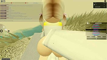 Hey, check my blonde ass shaking while bent over for deep doggystyle