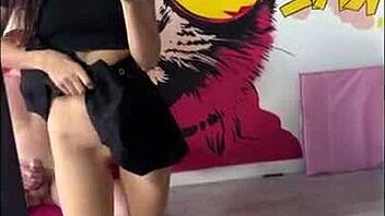 Skinny slut fucked hard, explodes in orgasms