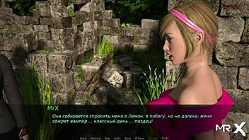 hey, look at all that cum flooding her pussy in dusklightmanor e1 56!