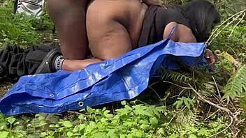 sexy bbw remi pounded in the forest near a farmhouse 😍