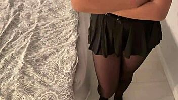 halloween ends but stepbrother's hard fuck with naughty stepsister in pov roleplay lingers