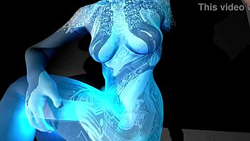 In this uncensored 3D hentai, Cortana craves my cock intensely.