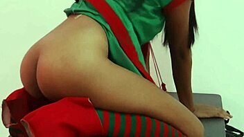 I Am Celebrating Christmas With My Christmas Suit Little 18+ By Little 18+ I Am Taking Off My Clothes While I Dance Sexy On The Desk