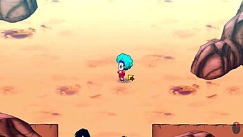 i'm exploring bulma's big tits in this adventure game with hentai elements