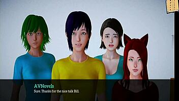 my new family episode 286 in cartoon style