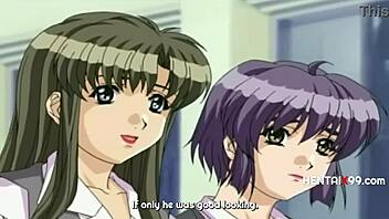 Ghost of pervert haunts teens in this Hentaix99 cartoon