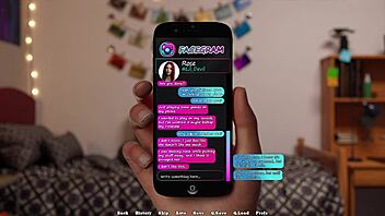 Horny Busty Redhead Becomes My College Roommate in 3D Game.