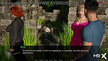 hey, look at all that cum flooding her pussy in dusklightmanor e1 56!