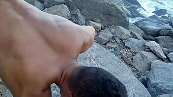 You won't believe how these african guys tricked me into a cum-covered double!