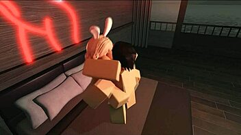 Pounding my bunny slut in Roblox porn – want to see?
