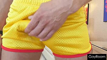 Holy Crap! Service Tech Handles Fat Cock in Customer's Shower!