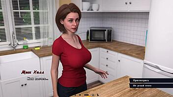 brunette slut fucks monster cock