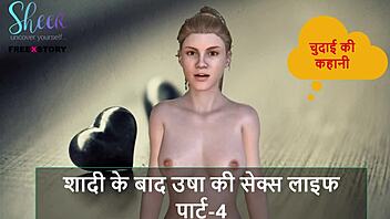 Wow, Usha's Wild Sex Life After Marriage In Hindi!