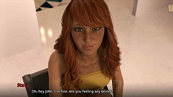 Does Racheal mind seeing John's cock?