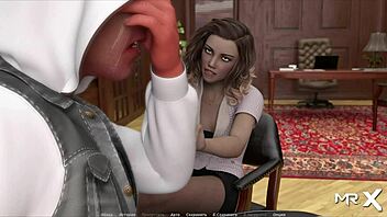 come to me, my girl, in this acting lesson hentai scene