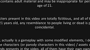 Hot bride in fishnets enderman mask fucks before bed hentai minecraft