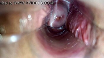 uhh, close-up orgasm inside vagina, so intense!