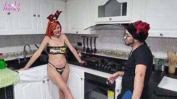Close up and personal with a Santa's helper