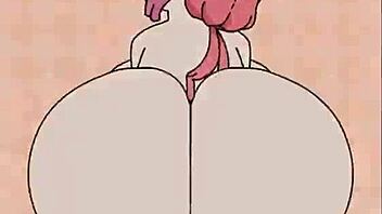 Ilulu bangs monster cock in anime hentai game