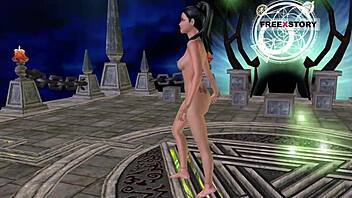 Indian teen 18+ strikes sexy poses in animated 3d cartoon porn across various positions.