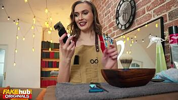 I tried cutting my client's hair as a trainee at the hairdresser