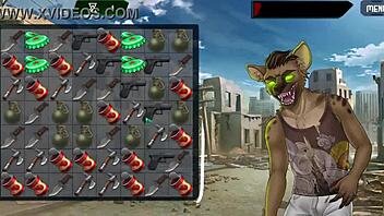 Furry survivors gameplay 2: anime-style porn game
