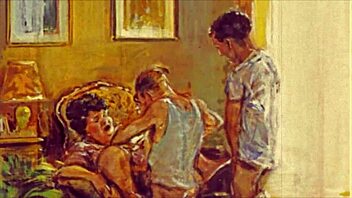 can you handle these steamy vintage erotic cartoon sketches?