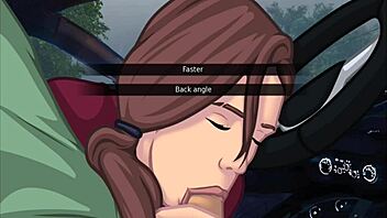 i stumbled upon this curvy character in the anime game