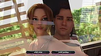 Horny Busty Redhead Becomes My College Roommate in 3D Game.