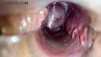 uhh, close-up orgasm inside vagina, so intense!