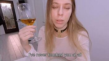 Why finger when my dick fits your tight hole!