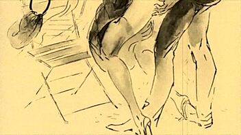 These vintage erotic drawings stir deep feelings in me