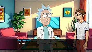 Morty's Sister Squirts in Shower!