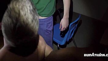 Rough Gangbang Turns Handsome Professor Into Pig Bottom