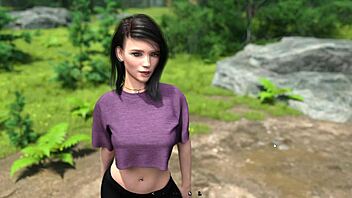 brunette slut fucks monster cock