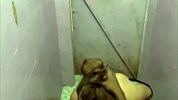 Spying on cheating wife in bathroom at work