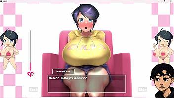 Shy girl discovers big cock in Ivav2