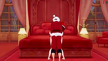 Elastigirl fucks the wrong Santa in The Incredibles full movie on PTRN or Sheer Fantasyking3 😏🔥