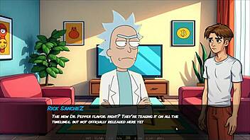 Morty's Sister Squirts in Shower!