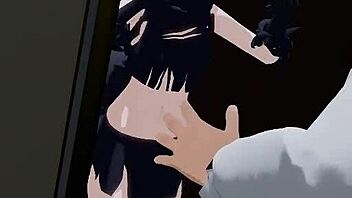 kazusa beast in 3d anime cartoon adventure 😄