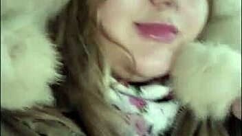 Hey chubby cutie, why rip those pantyhose to play with your wet pussy in the taxi?