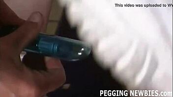 In this femdom session, the girl pegs the guy hard to teach him a lesson