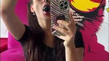 Skinny slut fucked hard, explodes in orgasms