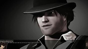 Intense noir-style sex in 3D hentai uncensored at 4K 60fps