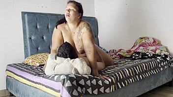 This hot brunette with a huge ass begged for a hard pounding