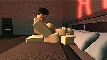 Pounding my bunny slut in Roblox porn – want to see?