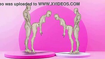 In this hentai, twins are fucking the girls casually